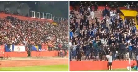 UŽARENO NA TUŠNJU: Navijači Slobode i Željezničara zajedno poslali žestoku poruku čelnicima N/FSBiH (VIDEO)