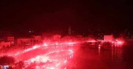SPLIT DOSLOVNO GORI PRED DOLAZAK DINAMA: Ovako nešto svijet fudbala još nije upamtio (VIDEO)