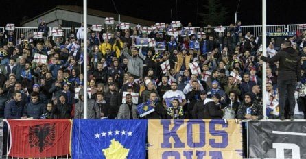 OBJEŠENI SRBI, GROBLJE I TENK! Skandalozna PROVOKACIJA na Kosovu: JEZIVE PRIJETNJE navijača Trepče! (FOTO)