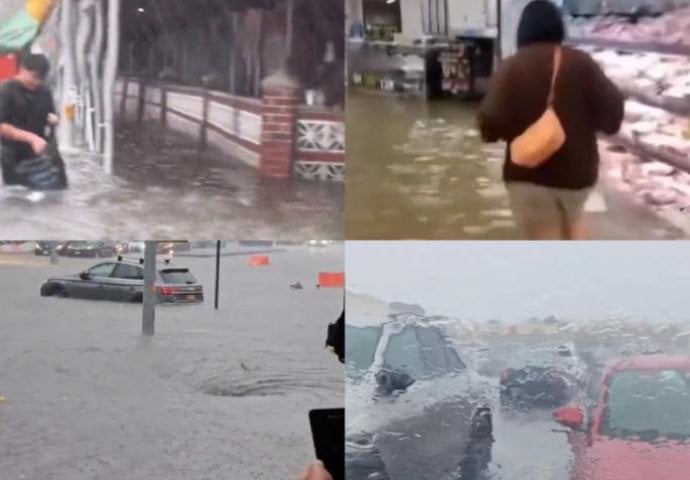 APOKALIPSA BIBLIJSKIH RAZMJERA: Uvedeno vanredno stanje zbog stravičnih poplava opasnih po život, ALI TU NIJE KRAJ - STIŽE HOROR SA SJEVERA! (VIDEO)