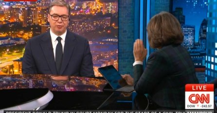 VUČIĆ ZA CNN: "Kurti na sjeveru Kosova provodi postepeno etničko čišćenje!" (VIDEO)