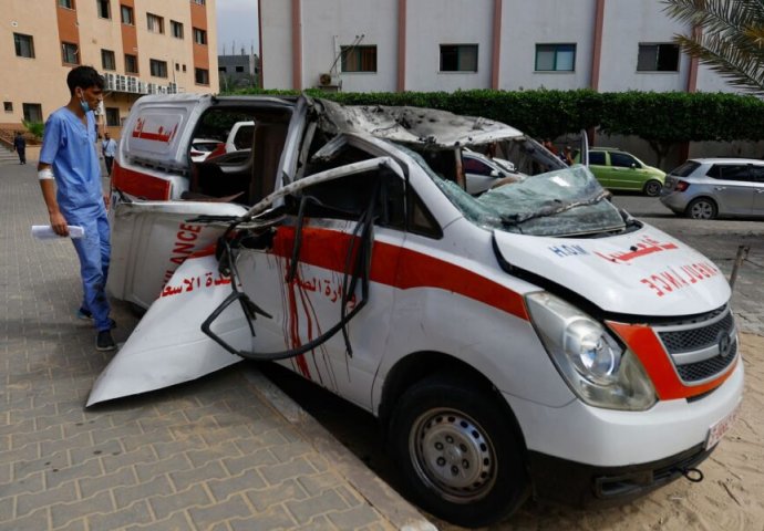 Hitna pomoć u Gazi napadnuta, zdravstveni službenici ubijeni