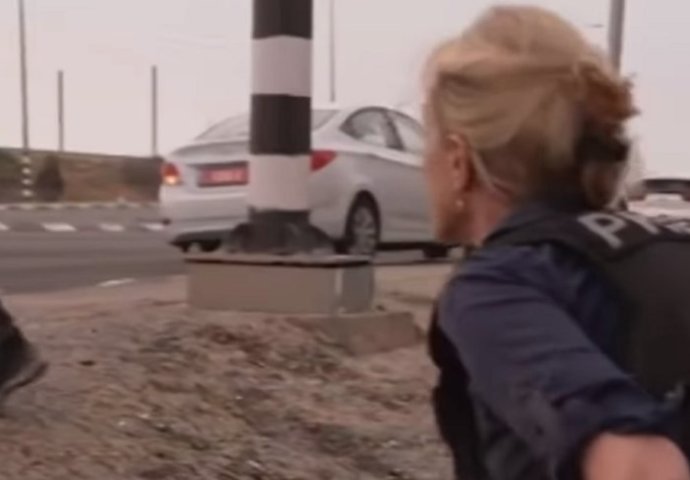 Reporteka CNN-a javljala se uživo kad je počeo veliki raketni napad