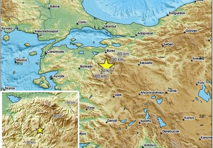 SNAŽAN ZEMLJOTRES U TURSKOJ: Veliki potres na zapadu zemlje, tresao se i Istanbul!