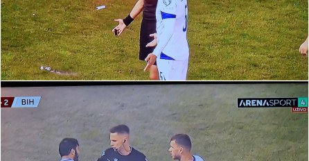 PREKID UTAKMICE LIHTENŠTAJN-BIH: Evo šta uzvikuju navijači BiH, baklje su na terenu! SAVI MILOŠEVIĆU NIJE LAKO ZBOG OVIH RIJEČI