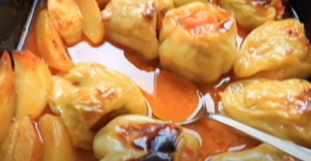 NAJBOLJI RECEPT ZA PUNJENE PAPRIKE, krenut će vam voda na usta: NE STAVLJA SE RIŽA