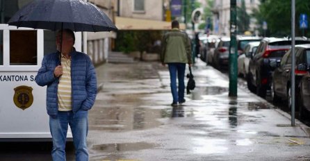 KRAJ STABILNIH VREMENSKIH PRILIKA : U BiH danas stiže kiša