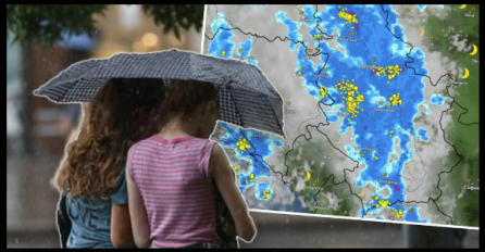 EVO KAKO ĆE SE NEVRIJEME KRETATI IZ SATA U SAT: Stiže sa SJEVERA, a ovi dijelovi Srbije će najviše BITI POGOĐENI 