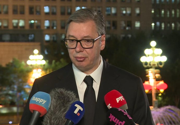 PREDSJEDNIK SRBIJE ALEKSANDAR VUČIĆ SE UŽIVO OBRAĆA IZ KINE: Evo šta kaže o sastanku sa XI jinping-om