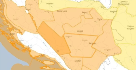 "BUDITE SPREMNI": Upaljen NARANDŽASTI meteoalarm za BiH, evo  kakve upute su izdali meteorolozi 