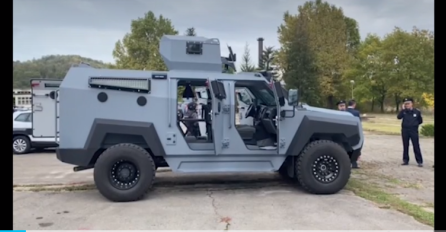 Policija TK nabavila “zvijeri” od transportera! KOMŠIĆ:  Cijeli svijet je poludio, zlu ne trebalo neka mi imamo oklopna vozila