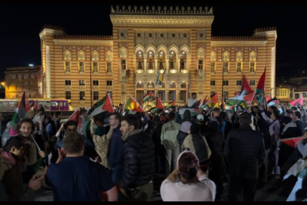 U SARAJEVU DANAS SKUP PODRŠKE PALESTINCIMA! A evo ko je potvrdio svoj dolazak