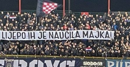 SKANDALČINA! Navijači Dinama istakli parolu iz ustaške pjesme, klub očekuje PAPRENA KAZNA  