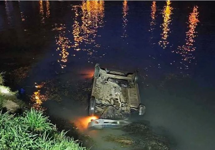 Teška nesreća u Banjaluci: Automobilom sletio u Vrbas i poginuo