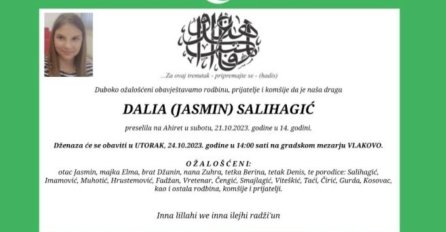 SVI U ŠOKU: U Sarajevu preminula 14-godišnja djevojčica