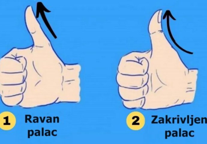 RAVAN ILI ZAKRIVLJEN? Oblik palca otkriva vaše skrivene osobine ličnosti - SVIMA POGODILO