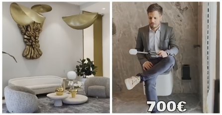 ČETKA ZA WC KOŠTA 700 EURA: Evo kako izgleda stan od miliona eura u Beogradu na vodi (FOTO)