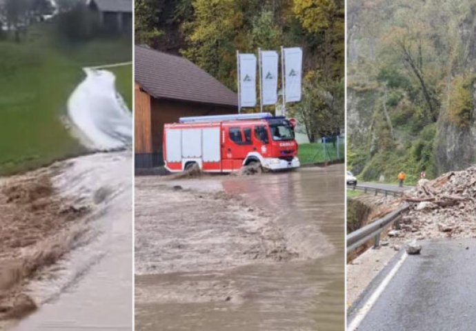 Kišna apokalipsa u Sloveniji, brojna sela odsječena, sve je puno odrona: ‘Ovo je katastrofa!’