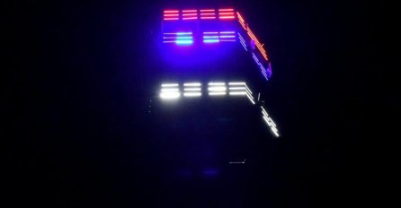 Trebevićka kula osvijetljena bojama zastave RS-a, oglasio se Ćosić