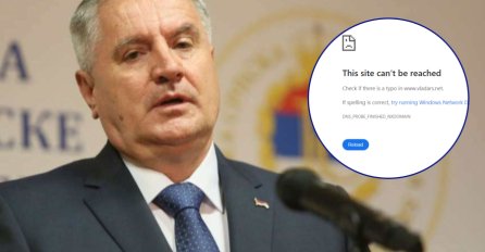 SRUŠENI SAJTOVI INSTITUCIJA REPUBLIKE SRPSKE: Višković potvrdio - "Isključili su nas Amerikanci!"