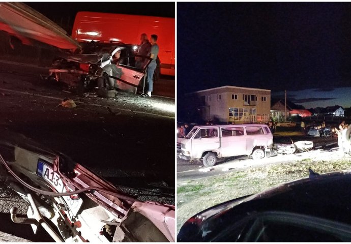  Teška saobraćajna nesreća na pisti u Maslama:  Sudar više vozila 
