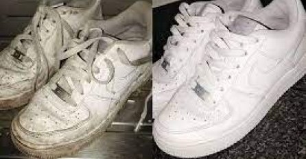 Zahvaljujući ovom triku prljavština sa bijelih patika nestaje: Potrebna su vam SAMO 3 sastojka 