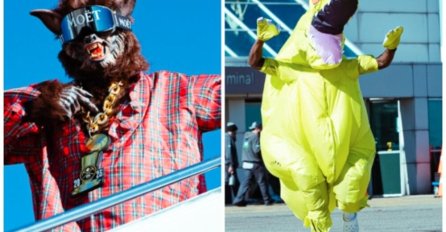 KOŠARKAŠI DENVERA U LUDIM KOSTIMIMA KRENULI NA MEČ! Kada se pojavio JOKIĆ - uslijedio je pravi ŠOK! (FOTO)