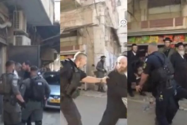 Pogledajte kako izraelska policija tuče Jevreje koji daju podršku Palestini