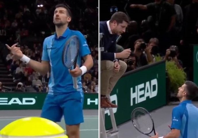 NOVAK POLUDIO ZBOG ODLUKE SUDIJE! Svađao se i tražio da zove SUPERVIZORA, POGLEDAJTE ŠTA JE DANAC URADIO