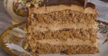 NAJSTARIJI RECEPT ZA OMILJENU JUGOSLOVENSKU TORTU: Topi se u ustima, ne ide ni trunka brašna, a ukus vraća u DJETINJSTVO