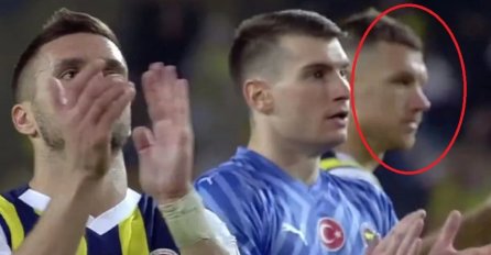 Kamera snimala Tadića i Livakovića, a svi pričaju o onome što su vidjeli na licu Edina Džeke!