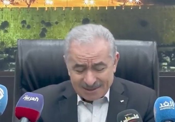 Palestinski premijer briznuo u plač tokom sjednice kabineta (VIDEO)