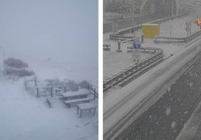 SNIJEG ZABIJELIO REGION, stiglo važno upozorenje za vozače: A SUTRA NOVO POGORŠANJE 