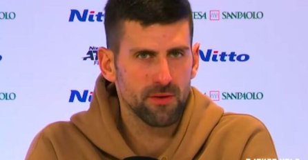 NOVAK IZAŠAO PRED NOVINARE I OTVORIO DUŠU: Ne volim uopšte što sam to uradio, ali desilo se i PREUZIMAM ODGOVORNOST!