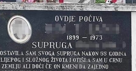 Pokojnica je mužu ostavila PORUKU NA SPOMENIKU, a tri godine kasnije STIGAO JE I ODGOVOR: NEVJERICA 