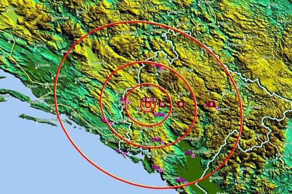 Zemljotres u Crnoj Gori: Osjetio se i u BIH