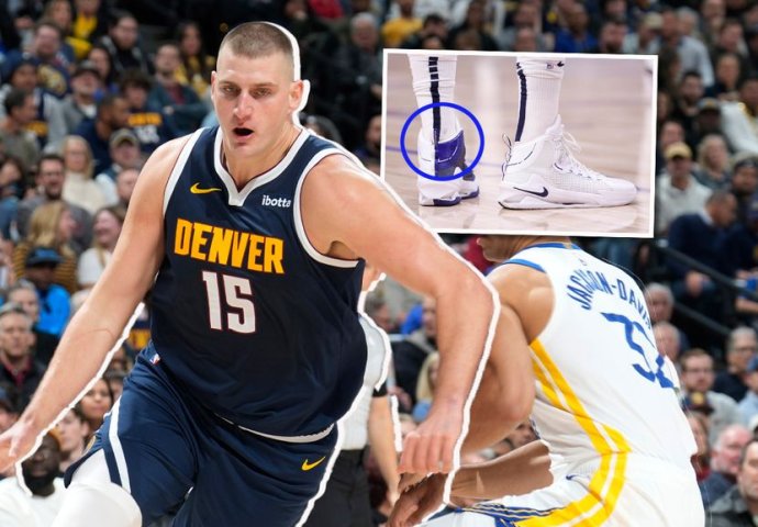 JOKIĆU, LJUDINO! EVO ŠTA PIŠE NA NIKOLINOJ PATICI: U ovaj detalj svi gledaju, 1 RIJEČ NAPISANA ĆIRILICOM