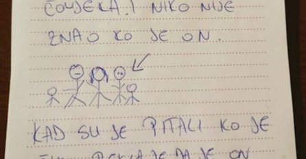 CURICA JE NACRTALA NEPOZNATU OSOBU: A kada vidite o kome se radi, slatko ćete se nasmijati 