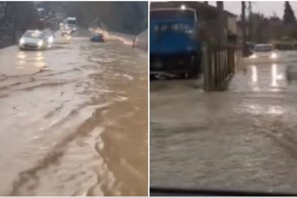 HAOS U CRNOJ GORI Poplavljene kuće i mostovi, deca jedva ušla u školu: Na drugom kraju zemlje SNIJEG OKOVAO MJESTA, SATIMA NEMA STRUJE