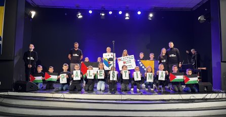 U Gornjem Vakufu izveden performans "Mir i ljubav za djecu" povodom Dana državnosti BiH