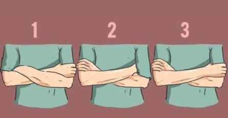 NAČIN NA KOJI PREKRSTITE RUKE govori kakvi ste kao osoba: OVAJ TEST OTKRIVA SVE O VAMA