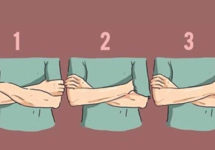 NAČIN NA KOJI PREKRSTITE RUKE govori kakvi ste kao osoba: OVAJ TEST OTKRIVA SVE O VAMA