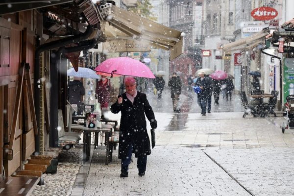 Sutra nam stiže i snijeg: Objavljena detaljna vremenska prognoza