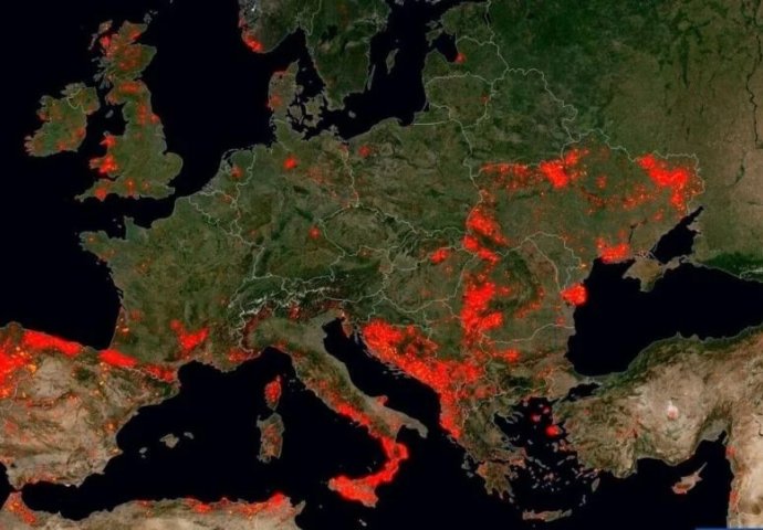 EU objavila mapu s kritičnim područjima, među njima i BiH: Evo šta znače crvene tačke - nije dobro!
