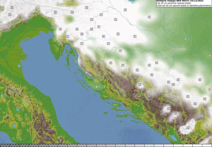 DHMZ objavio upozorenje, stiže promjena: Obilna kiša, mećave, poplave...