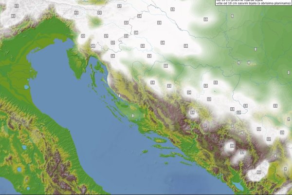 DHMZ objavio upozorenje, stiže promjena: Obilna kiša, mećave, poplave…