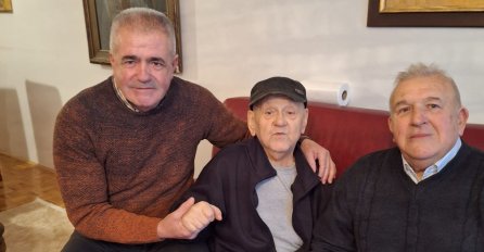 SA HEROJIMA, PONOSAN: Ratni heroji Sejdić i Dudaković posjetili akademika Sidrana