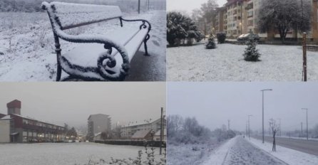Jutros snijeg u BiH: Oglasili se meteorolozi