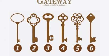 IZABERITE KLJUČ KOJI VAM SE NAJVIŠE DOPADA: Psihijatri otkrivaju šta taj odabir otkriva o vašoj ličnosti