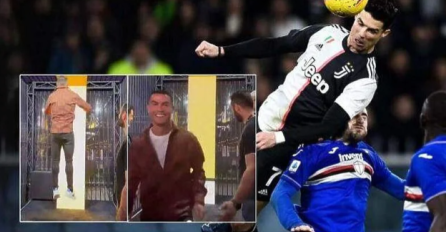 RONALDO POKUŠAO OBORITI VLASTITI REKORD U VISINI SKOKA: Pogledajte kako je završio (VIDEO) 
